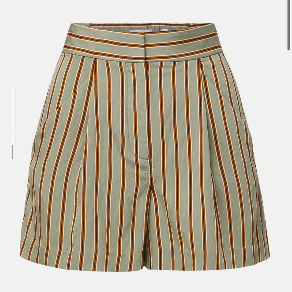 Veronica Beard Elbe Striped Short